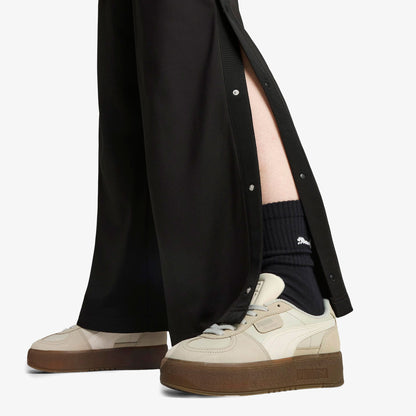 Puma Wardrobe Essentials Low Rise Kadın Siyah Popper Eşofman Altı