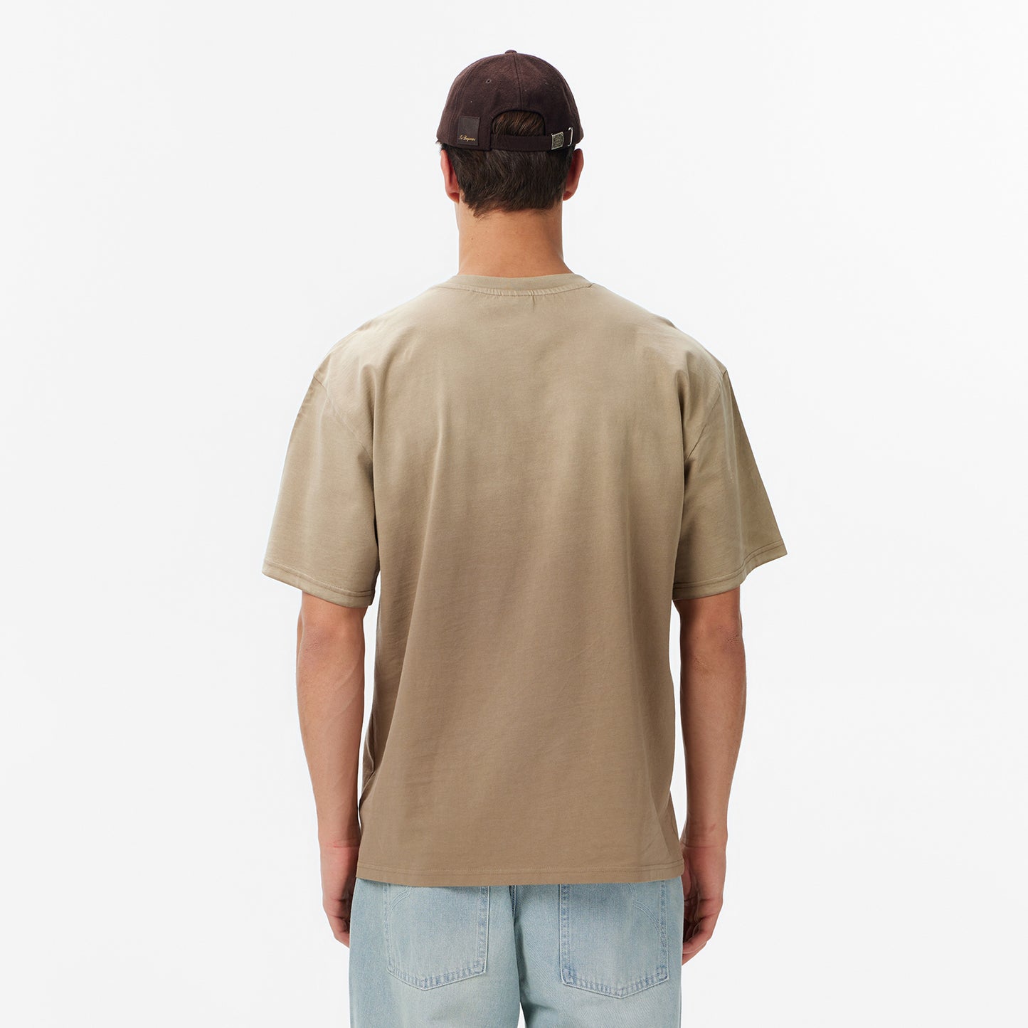 Karl Kani Retro Washed Denim Erkek Kahverengi T-shirt