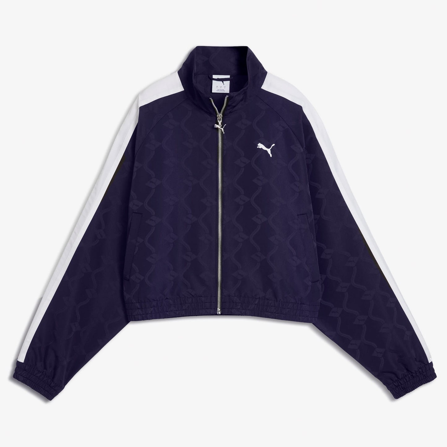 Puma T7 Jacquarded Kadın Mor Ceket