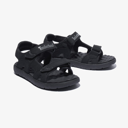 Timberland Perkins Low Arkadan Bantlı Çocuk Siyah Sandalet