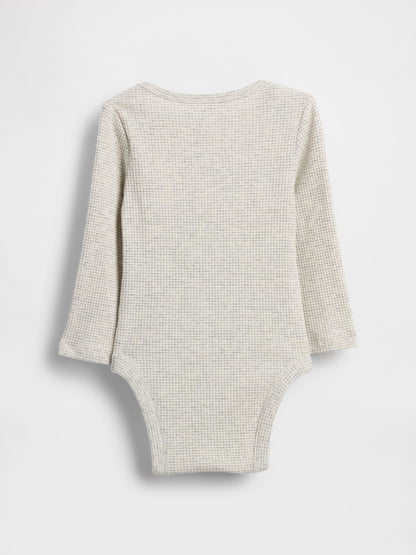 Açık Gri First Favorites Tinyrib Bodysuit