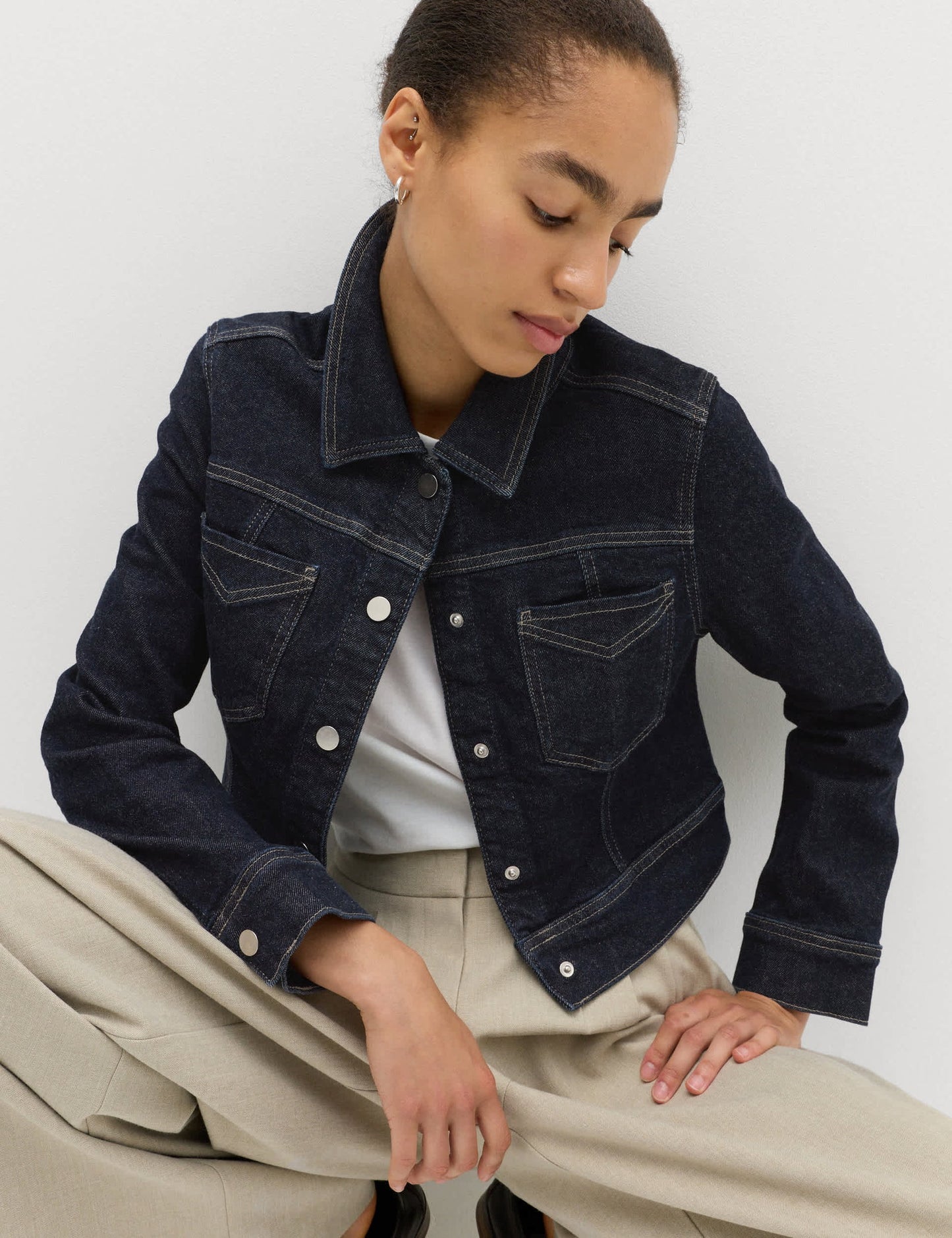 Pamuklu Denim Ceket