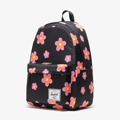 Herschel Classic Xl Pink Flowers Unisex Siyah Sırt Çantası