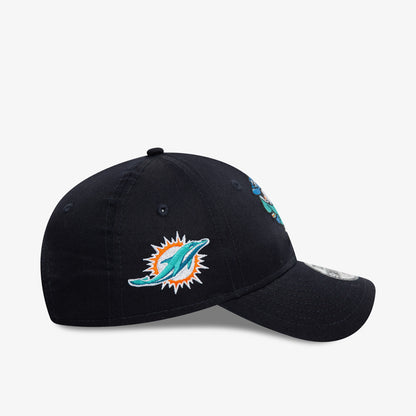 New Era Miami Dolphins Nfl Mascot 9forty Çocuk Siyah Şapka
