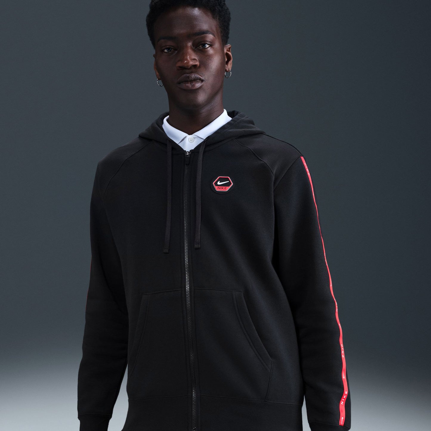 Nike Sportswear Cs Erkek Siyah Sweatshirt