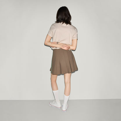 Converse Retro Kadın Pileli Siyah Etek