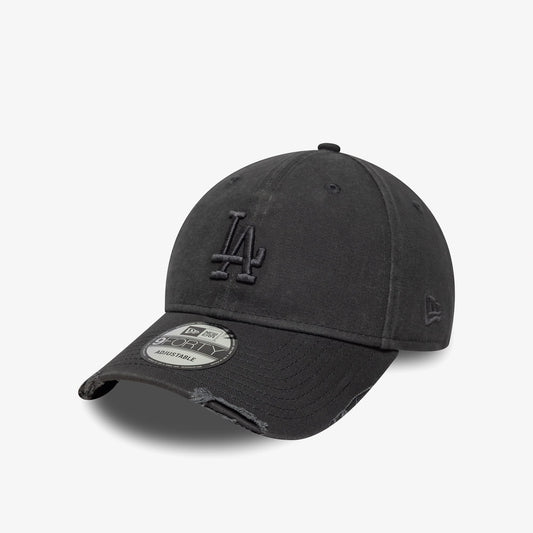 New Era Wash Distress 9forty Losdod Unisex Gri Şapka