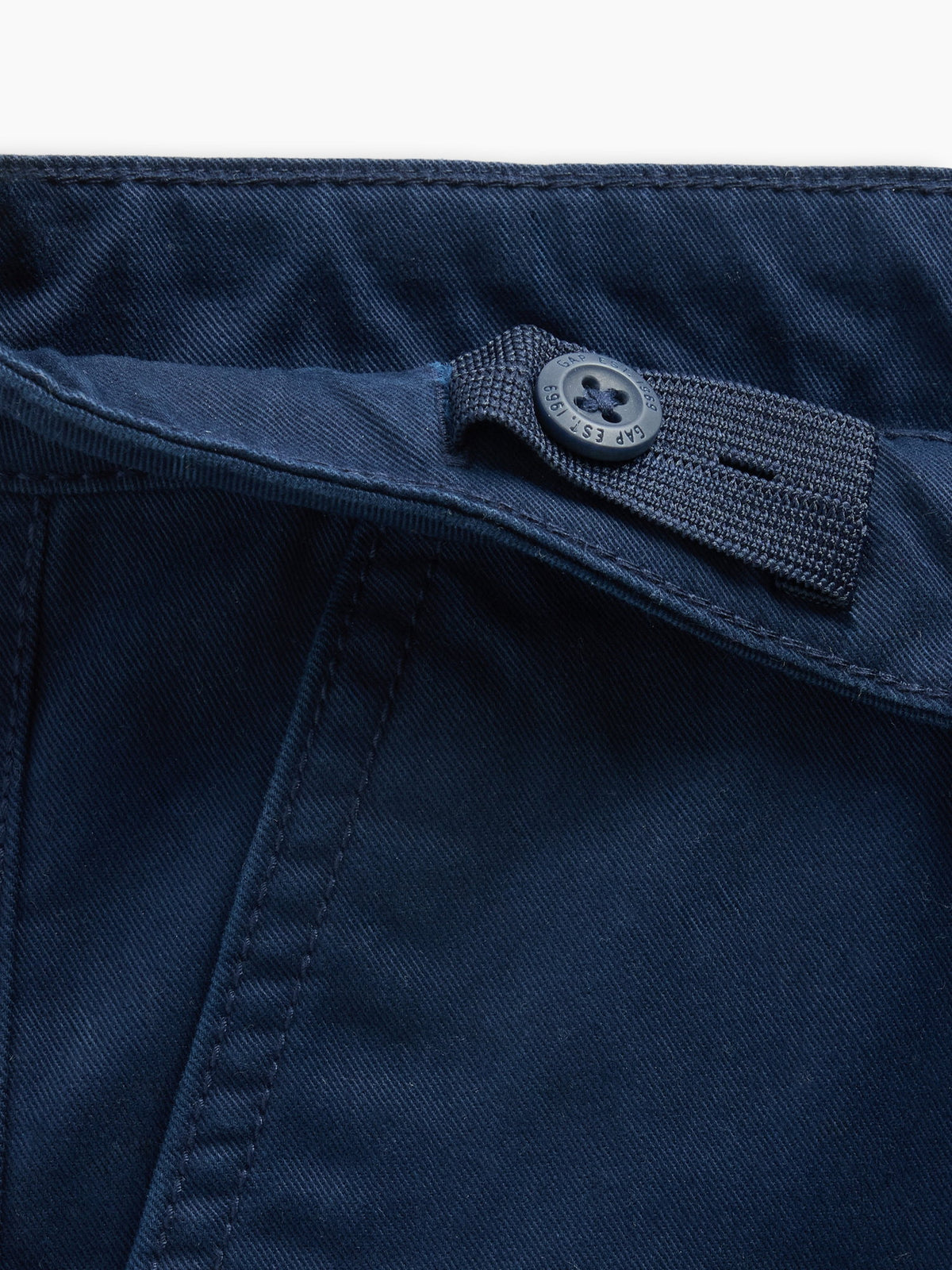 Lacivert Uniform Stretch Loose Khaki Pantolon