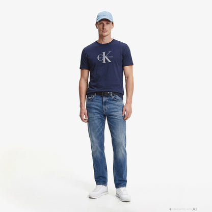 Calvin Klein Hero Monologo 20s Erkek Mavi T-shirt