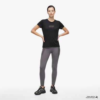 Anta Advanced Running Kadın Siyah T-shirt