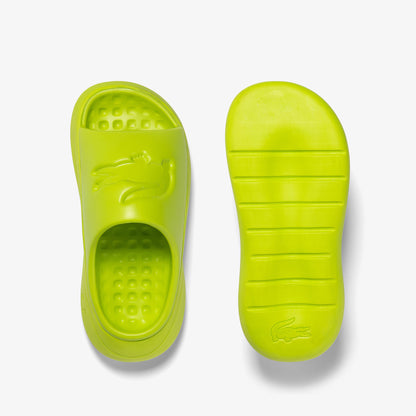 Lacoste Croco 3.0 Kadın Yeşil Terlik