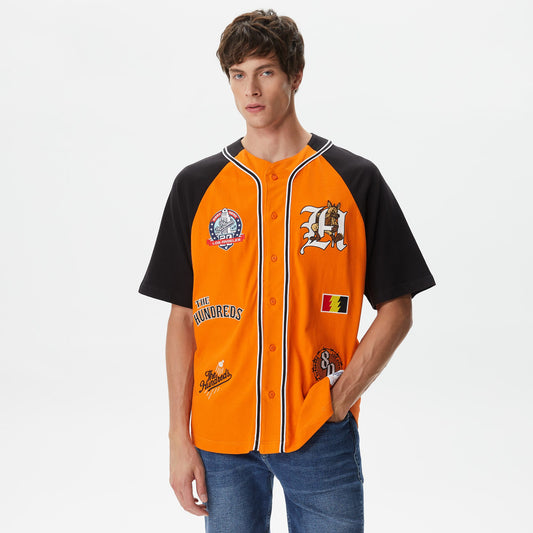 The Hundreds League Erkek Turuncu Gömlek