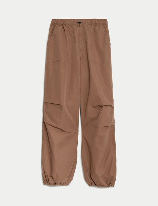 Regular Fit Wide Leg Kargo Pantolon