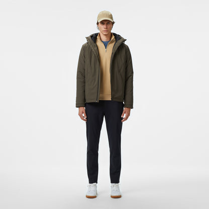 Lacoste Kapüşonlu Regular Fit Erkek Haki Mont