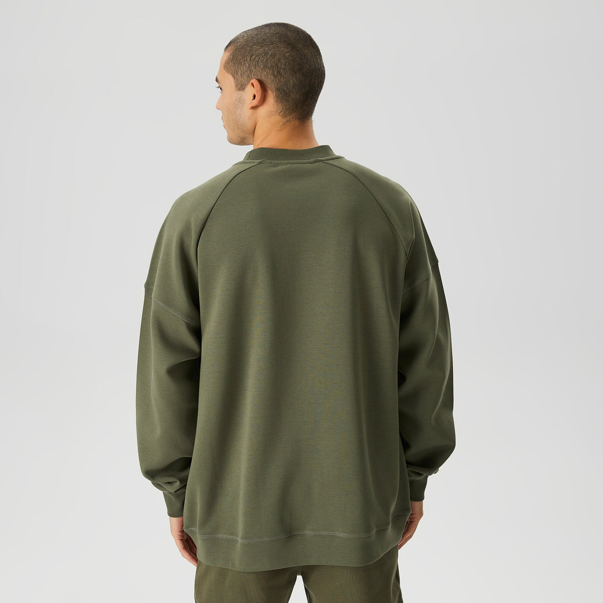 Les Benjamins Classics Erkek Yeşil Sweatshirt