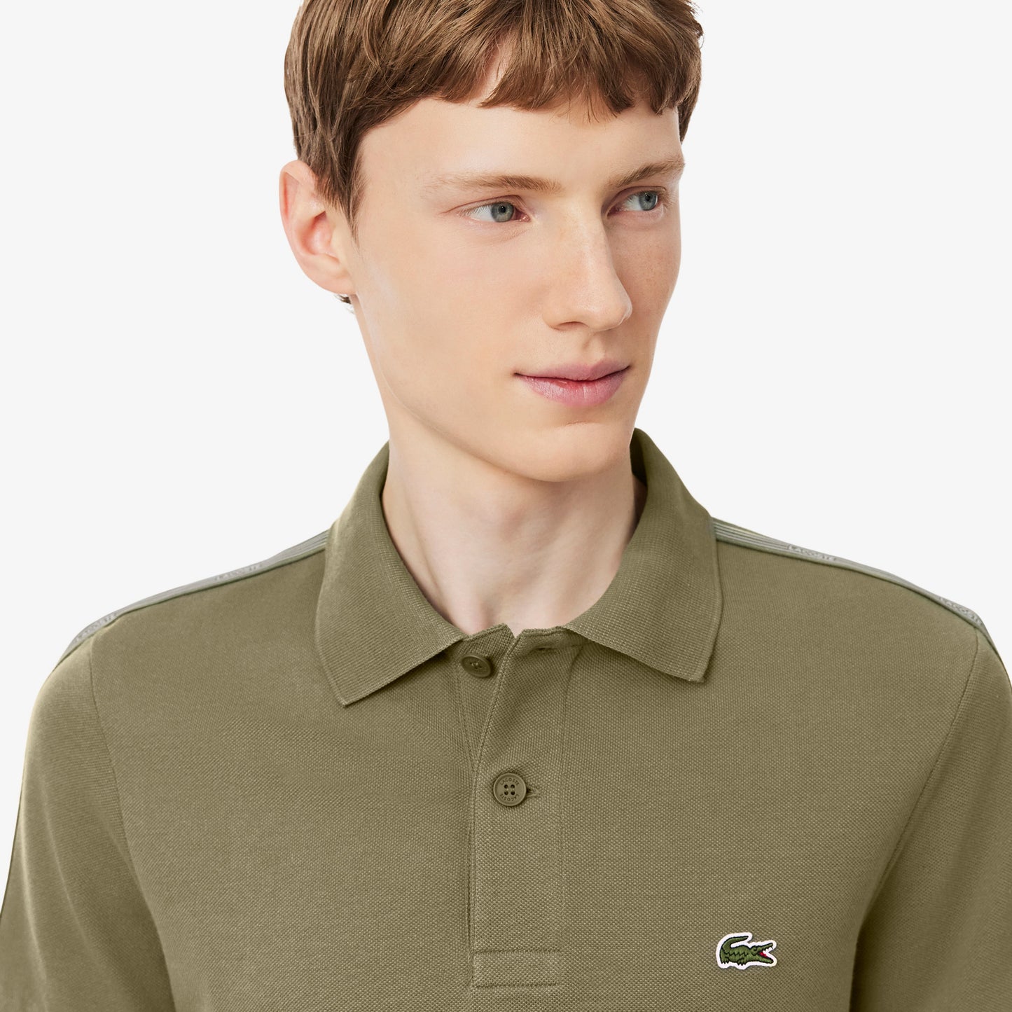 Lacoste Regular Fit Erkek Haki Polo