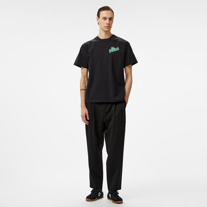 The Hundreds Blurred Slant Erkek Siyah T-shirt