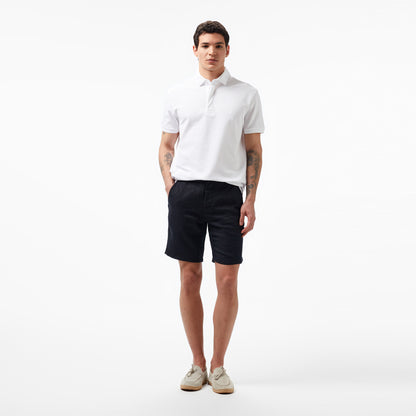 Nautica Erkek Beyaz Slim Fit Kısa Kollu Polo Yaka T-shirt