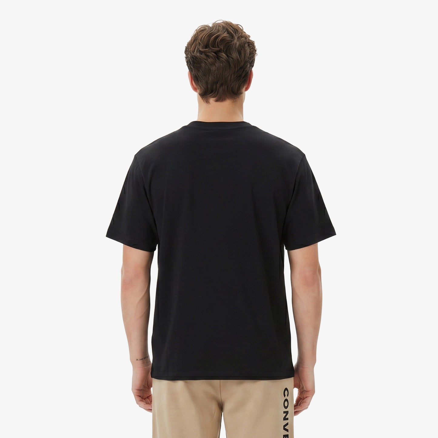 Converse Regular Fit Erkek Siyah T-shirt