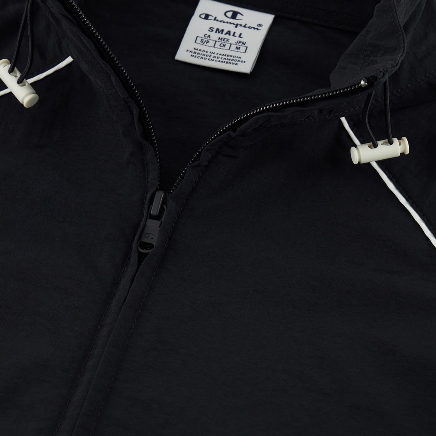 Champion Full Zip Kadın Siyah Sweatshirt