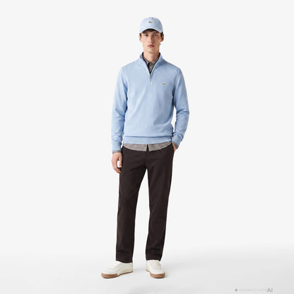 Lacoste Regular Fit Erkek Gri Kazak