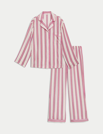 Dream Satin™ Çizgili Pijama Takımı