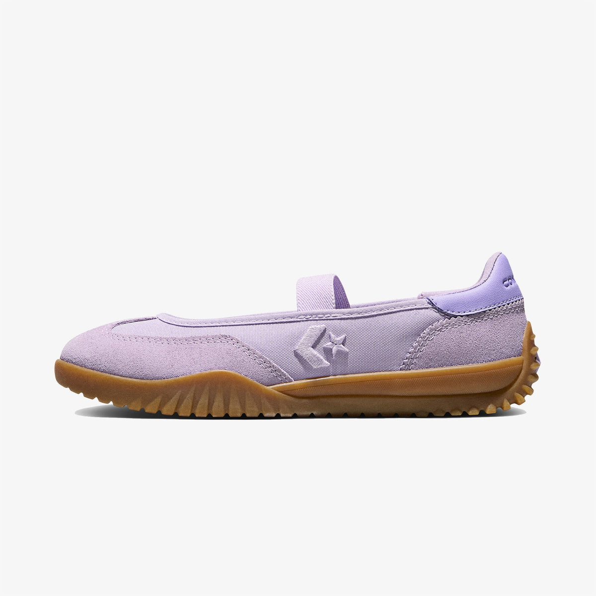 Converse Run Star Trainer Unisex Mor Süet Babet