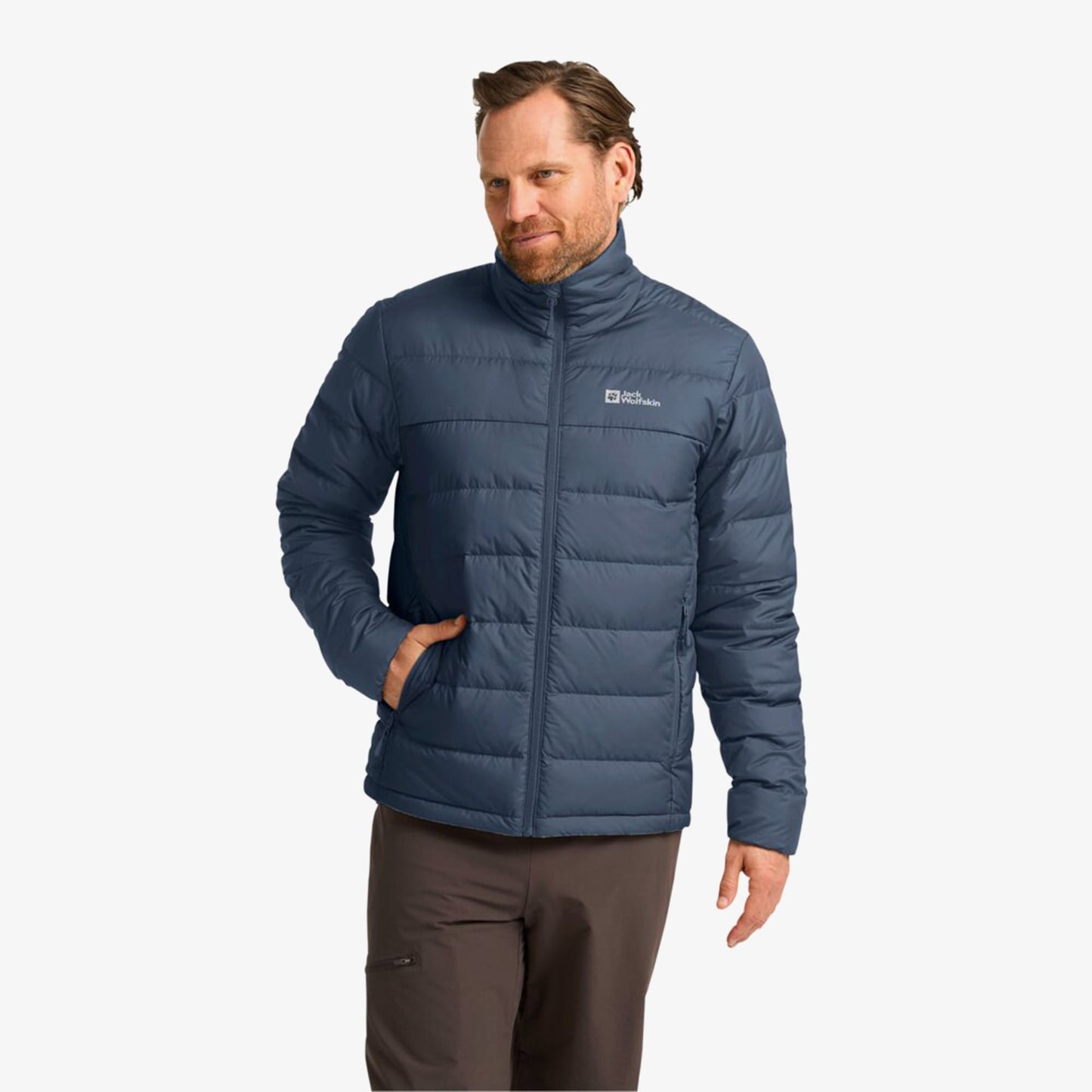 Jack Wolfskin Ather Down Erkek Lacivert Ceket
