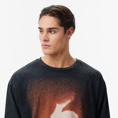 Les Benjamins Regular Fit Erkek Siyah T-shirt