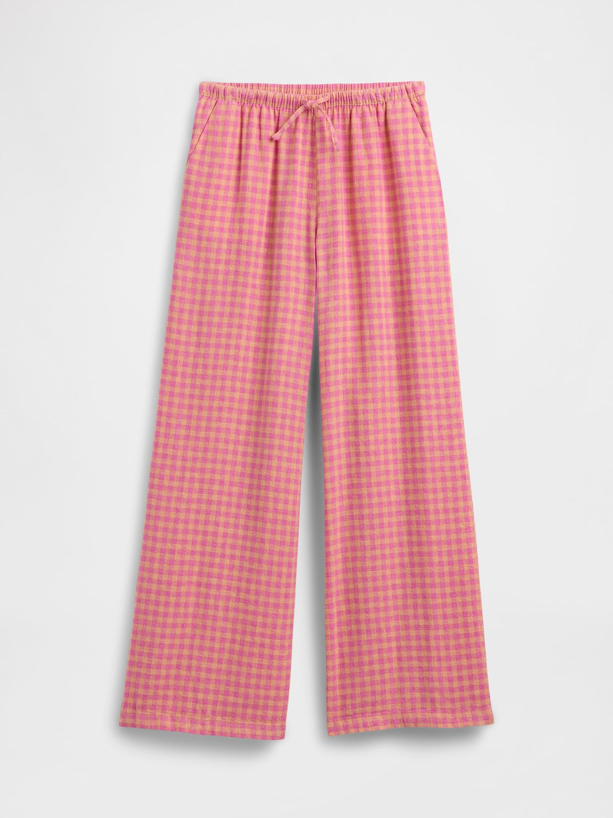Turuncu Relaxed Pull-on Wide-leg Pantolon