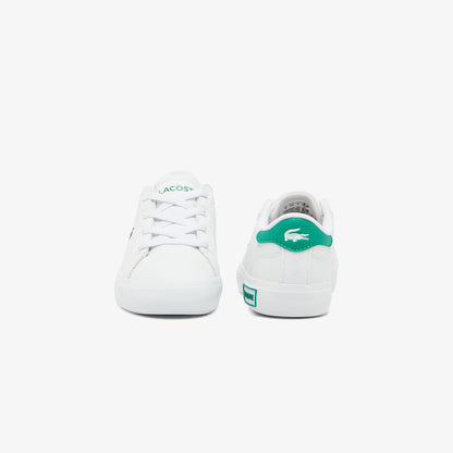 Lacoste Powercourt Bebek Beyaz/yeşil Sneaker