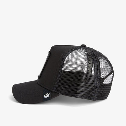 Goorin Bros Lone Wolf Trucker Unisex Siyah Şapka