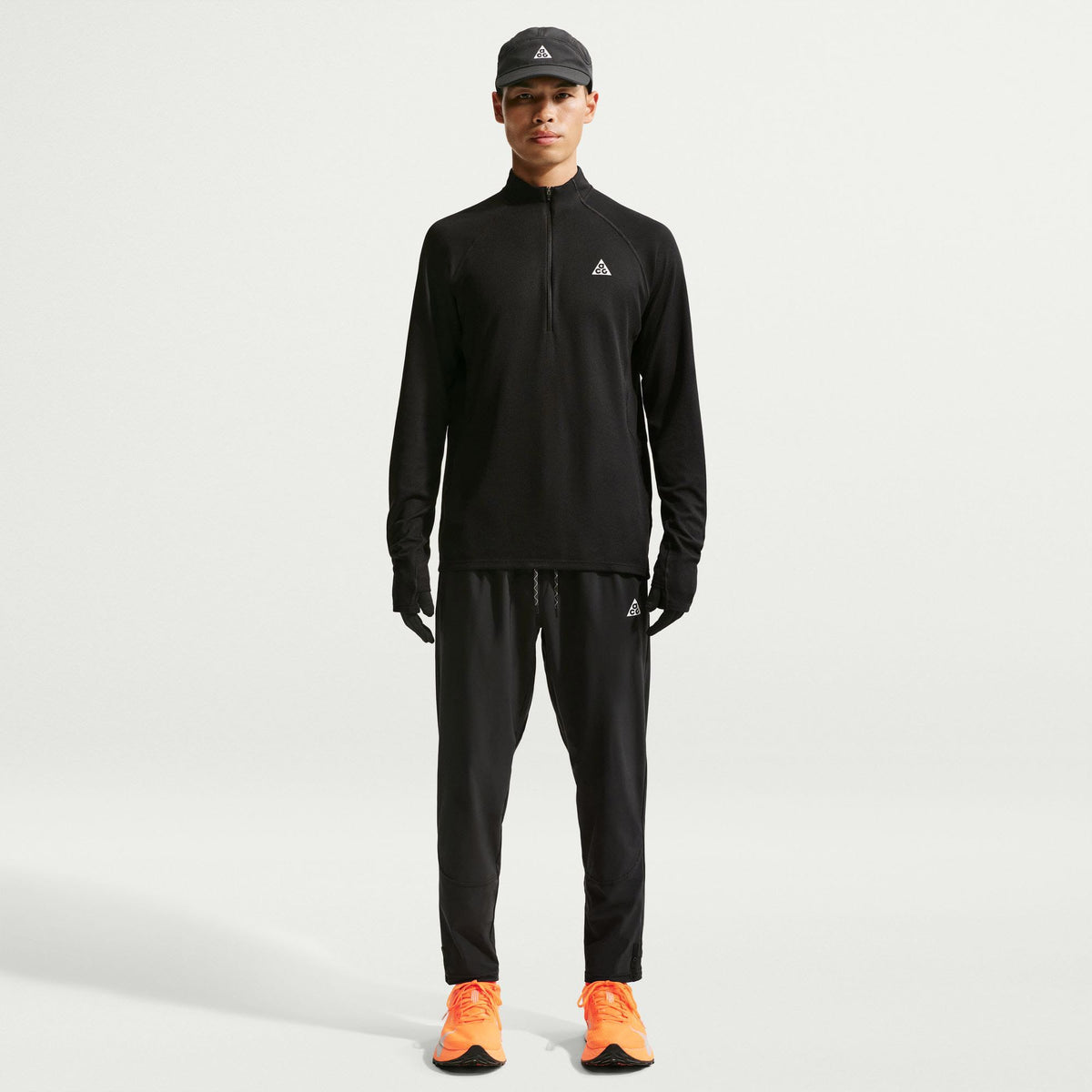 Nike Dri-fıt Acg Erkek Siyah Koşu Sweatshirt