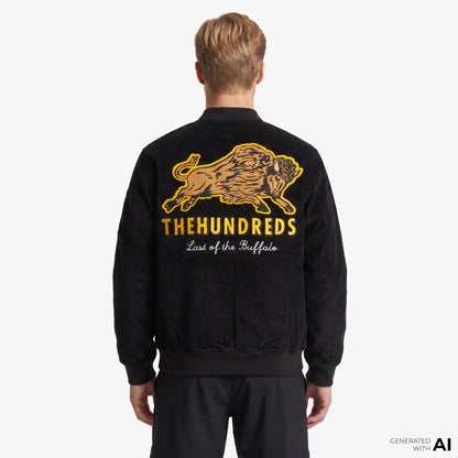 The Hundreds Buffalo Bomber Erkek Siyah Ceket