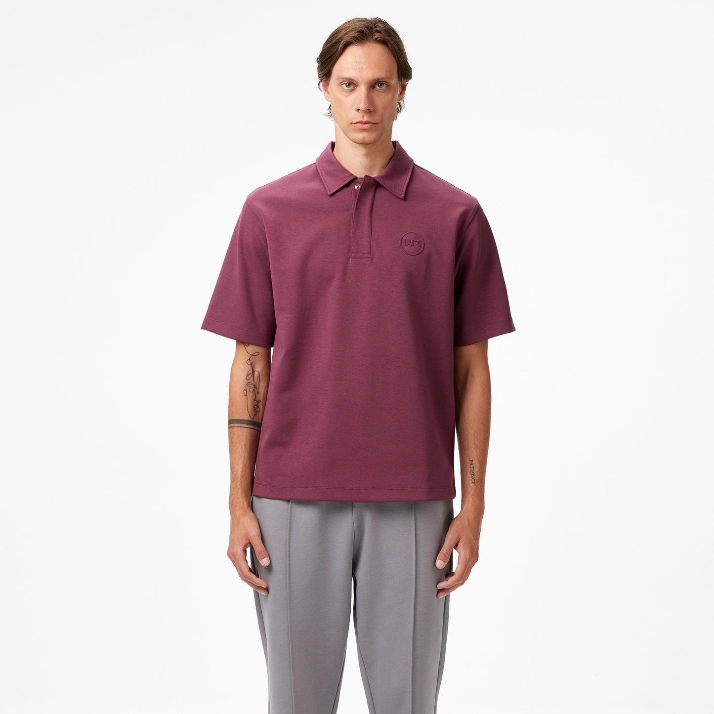 United4 Classic Erkek Bordo Polo