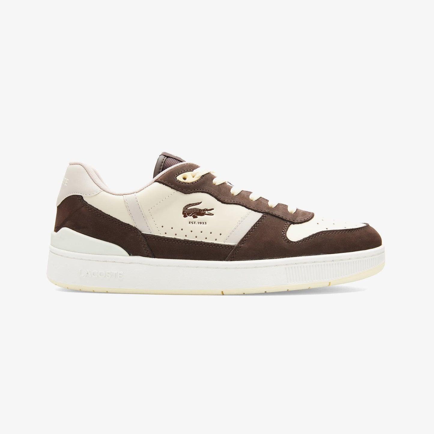 Lacoste T-clip Set Erkek Krem Spor Ayakkabı