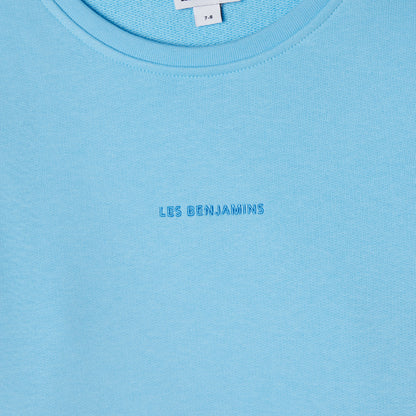 Les Benjamins Essential Çocuk Mavi Sweatshirt