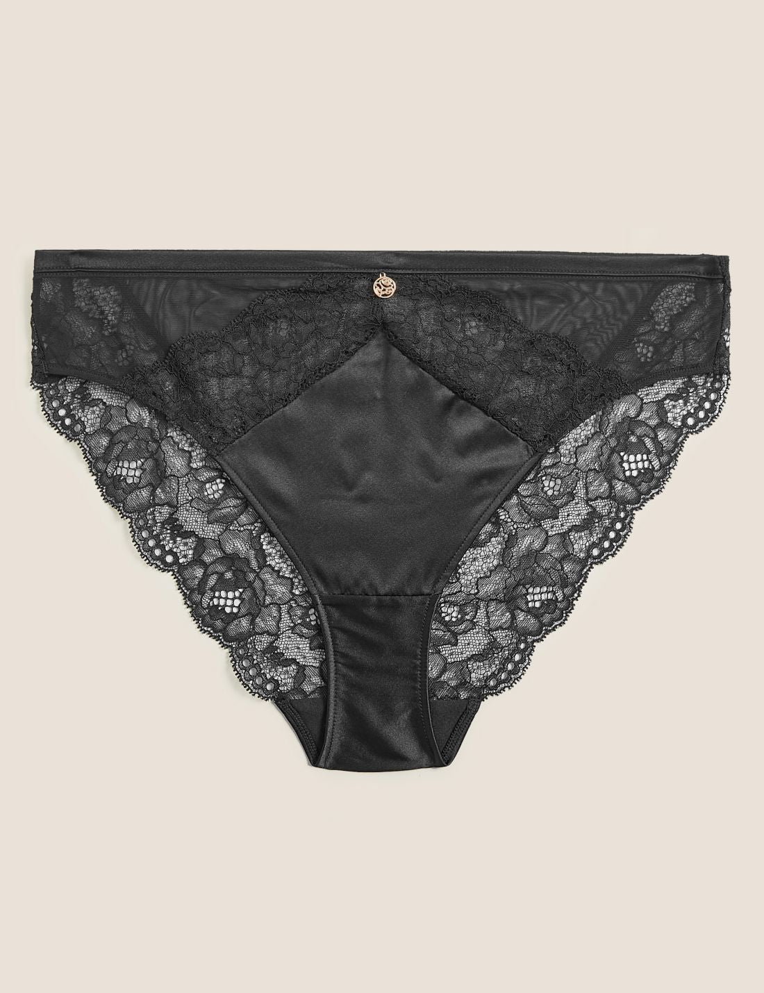 Dantel Detaylı High Leg Külot