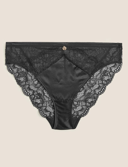 Dantel Detaylı High Leg Külot