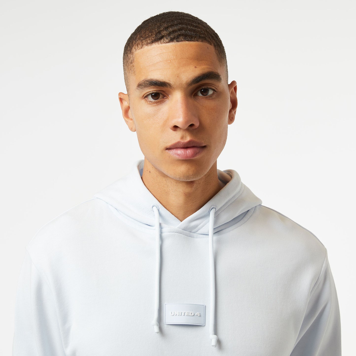 United4 Classic Erkek Mavi Hoodie