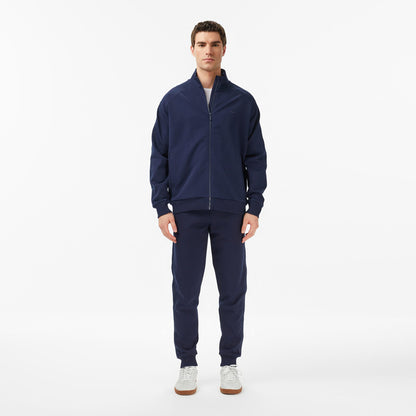 Lacoste Erkek Classic Fit Dik Yaka Lacivert Sweatshirt