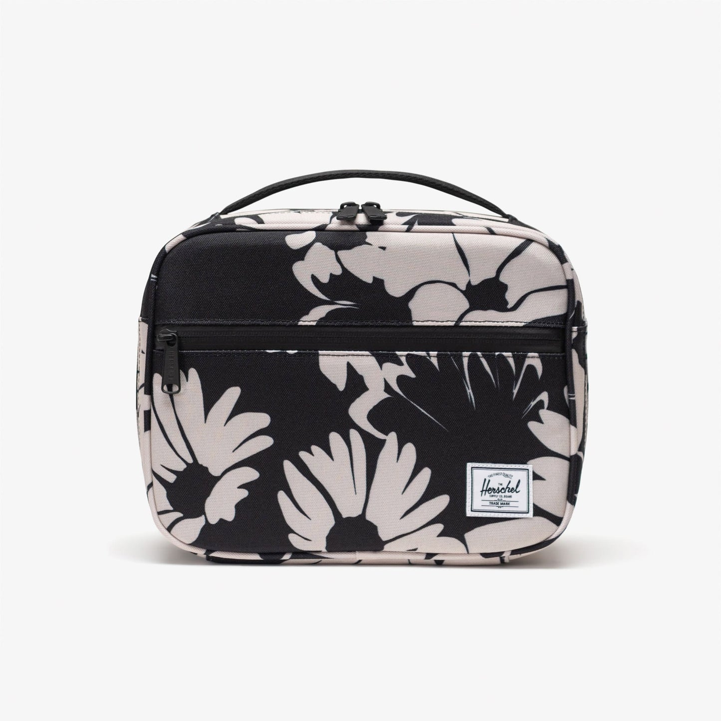 Hershcel Pop Quiz Floral Unisex Siyah Beslenme Çantası