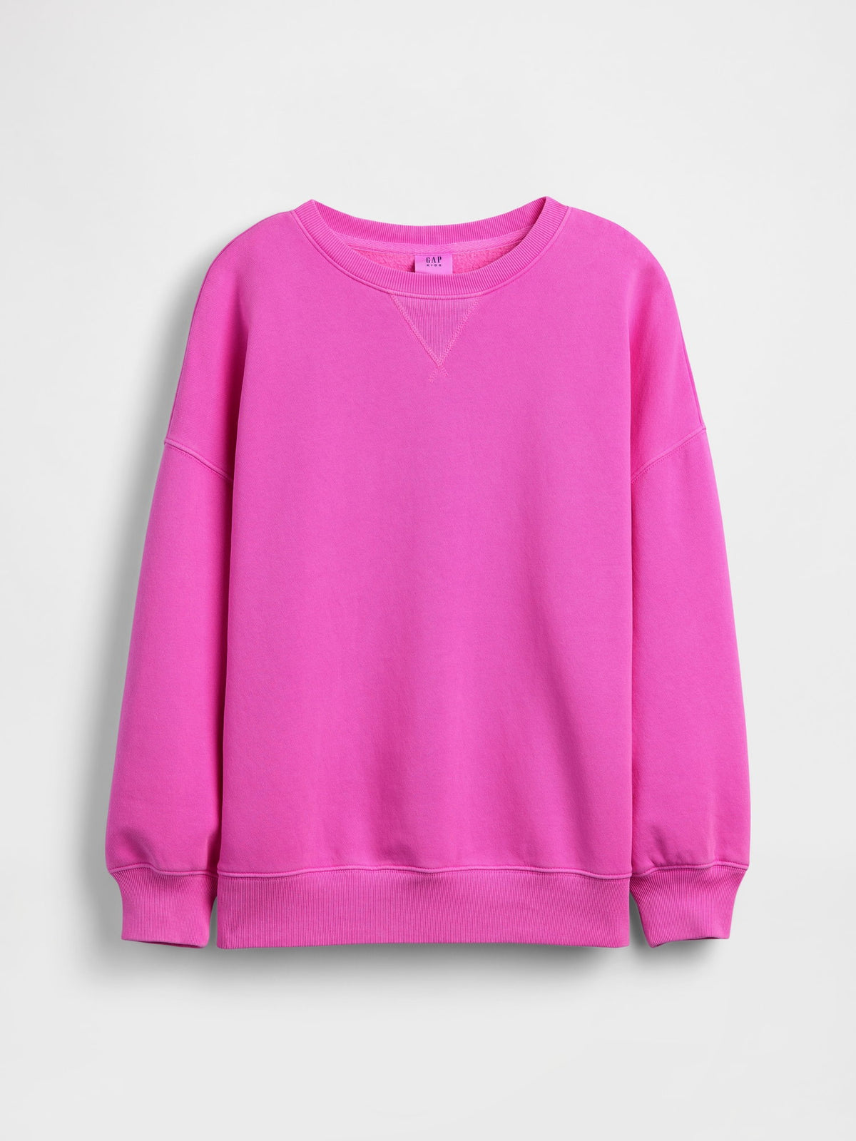 Pembe Vintagesoft Oversized Tunik Sweatshirt