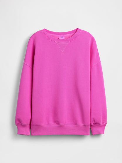 Pembe Vintagesoft Oversized Tunik Sweatshirt