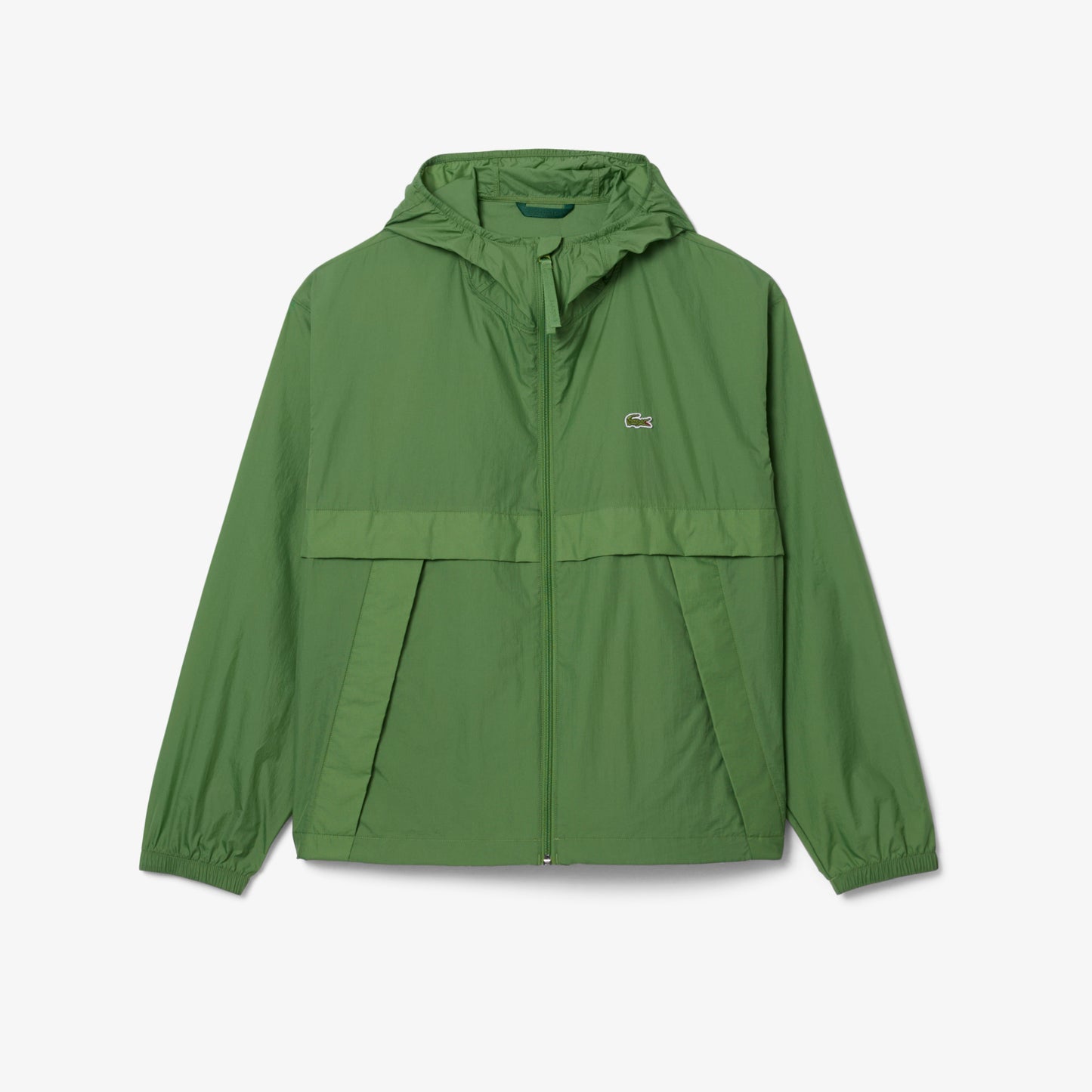 Lacoste Erkek Kapüşonlu Yeşil Yağmurluk