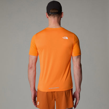 The North Face Summit High Trail Ss Erkek Turuncu Koşu T-shirt