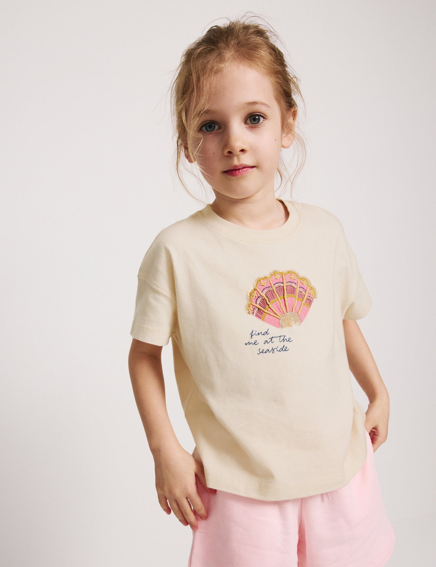 Desenli Pamuklu T-shirt