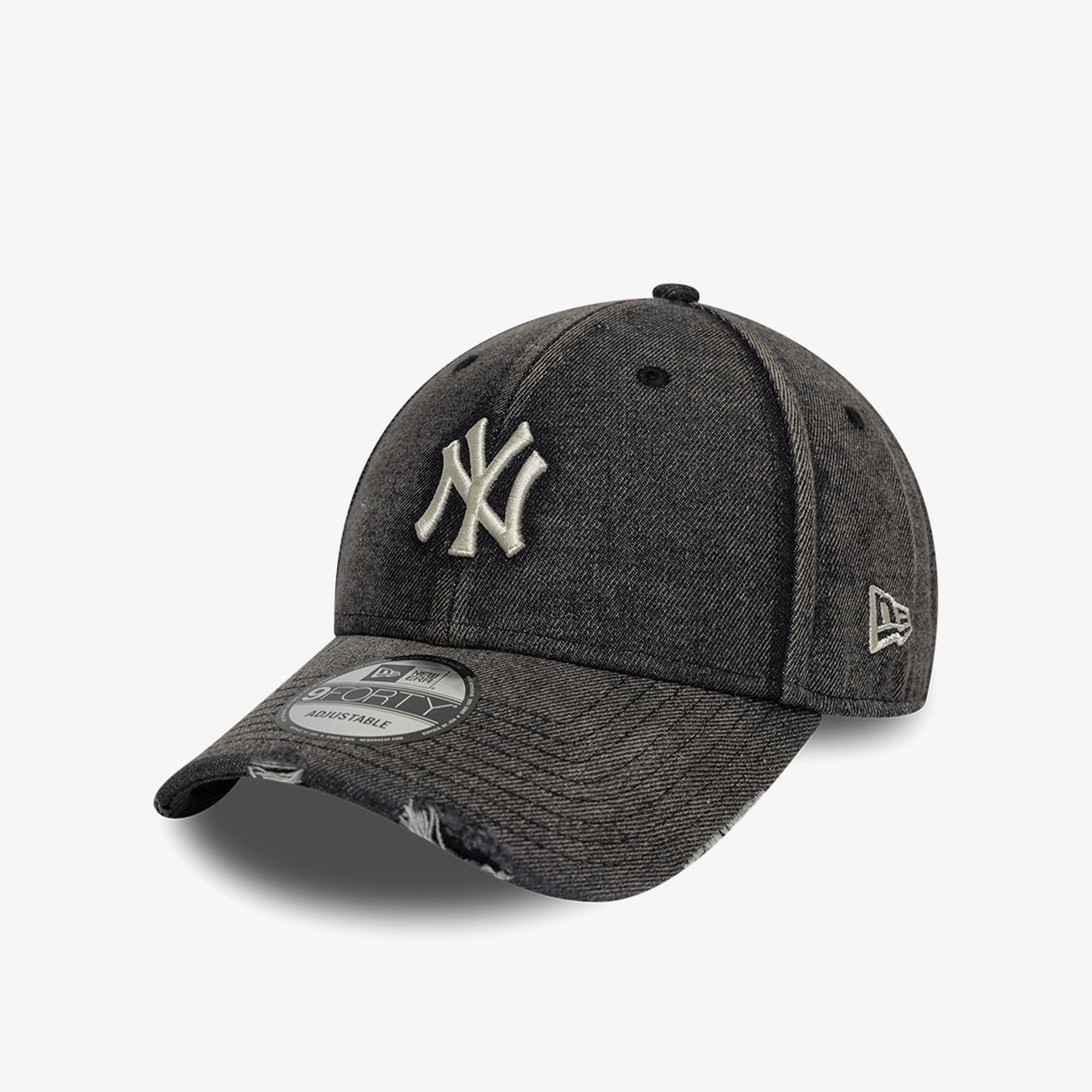 New Era Acid Wash Denim 9forty Unisex Siyah Şapka