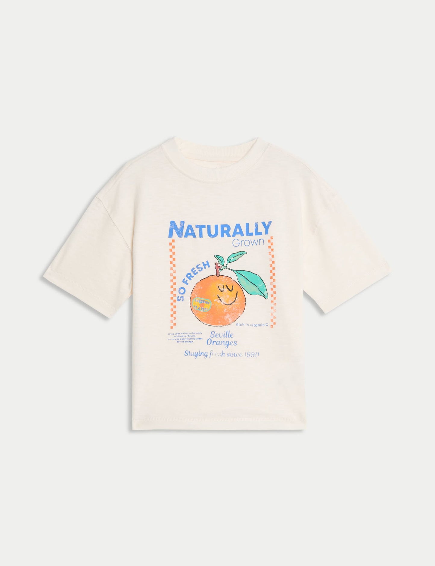 Pamuk Karışımlı T-shirt (2-8 Yaş)