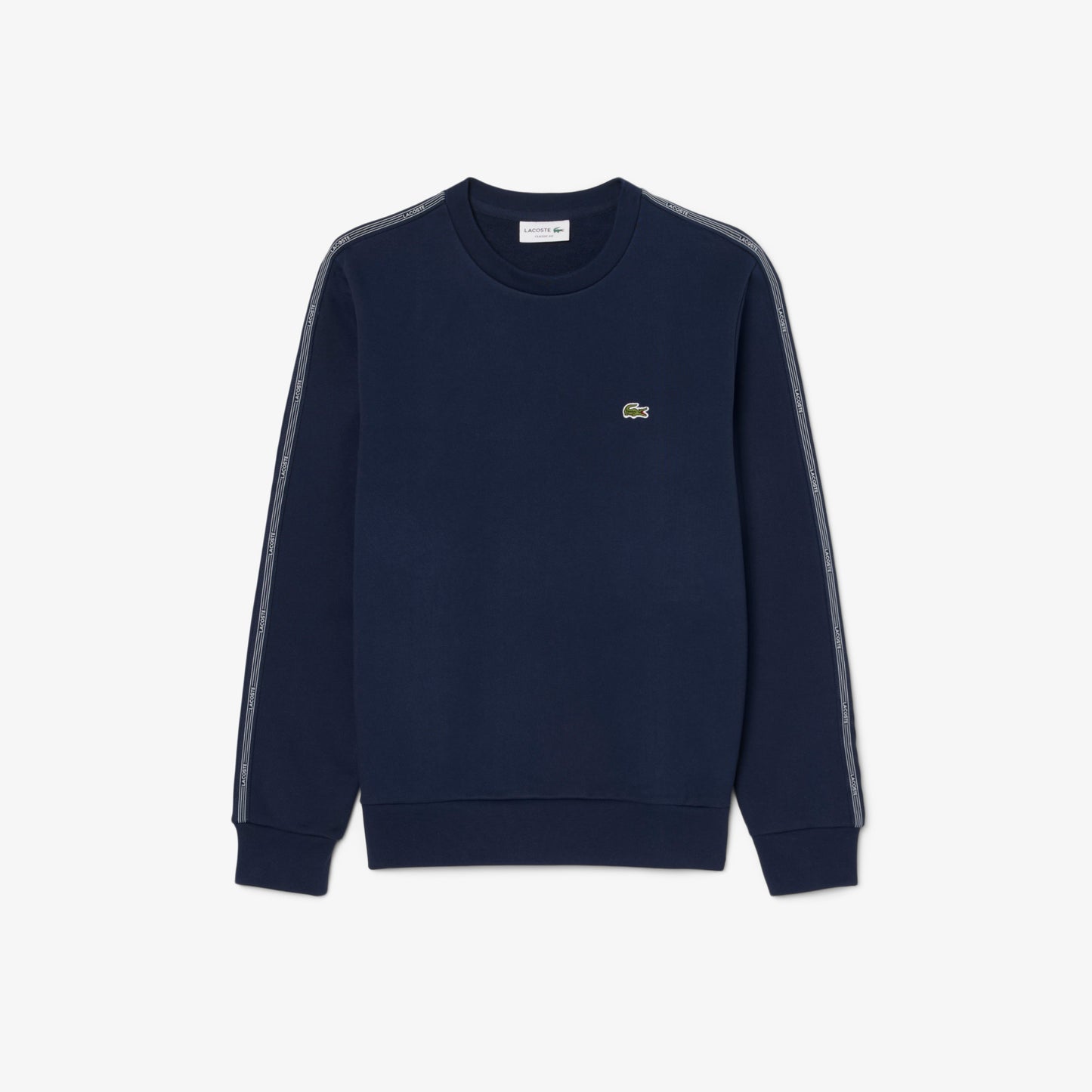Lacoste Erkek Classic Fit Bisiklet Yaka Lacivert Sweatshirt